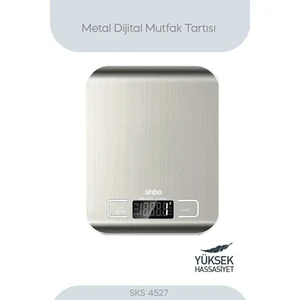 SKS-4527 Metal Dijital Mutfak Tartısı