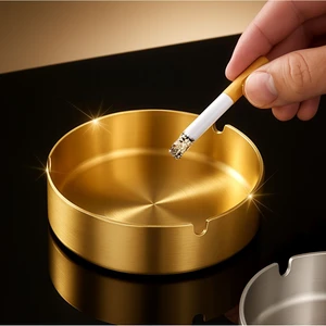 Mucit Home Gold Küllük %100 Titanyum Kaplama