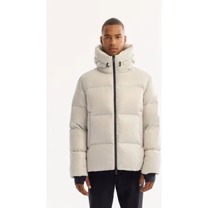 Avva Erkek Taş Kapüşonlu %100 Kaz Tüyü Su İtici Rüzgar Geçirmez -15°C Dayanıklı Şişme Mont A52Y6182