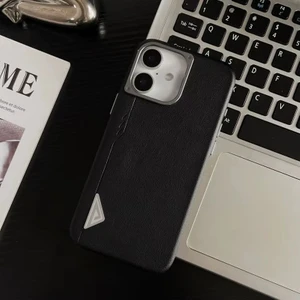 Apple iPhone 17 Uyumlu Kılıf Zebana Arvento Elite Deri Kılıf (Kablosuz Şarj) Siyah