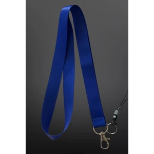 Mavi Basic Boyun Ipi Yaka Kartı Ipi Telefon Askısı