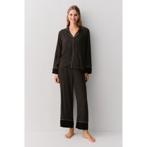 Arwen Gömlek Yaka Pijama Takımı