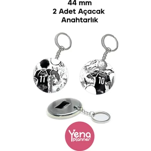 Blue Lock Çanta Süsü / Rozet Seti / Açacak Anahtarlık