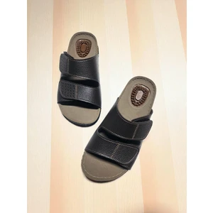 Çift Cırtlı Ayarlanabilir Topuk Dikeni Jelli Ev ve Dışarı Terliği