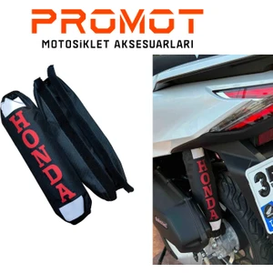 Honda Kırmızı Amortisör Kılıfı Reflektörlü