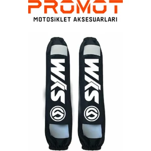 Sym Beyaz Amortisör Kılıfı Reflektörlü
