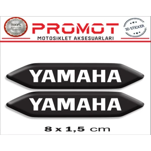 Yamaha 3D Kabartmalı 2'li Damla Sticker 001