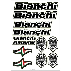 Bianchi Sticker Seti Bisiklet Kadro Sticker Seti 02