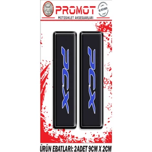 Pcx 125-150 Ön Maşa 3D Kabartmalı 2'li Damla Sticker 4