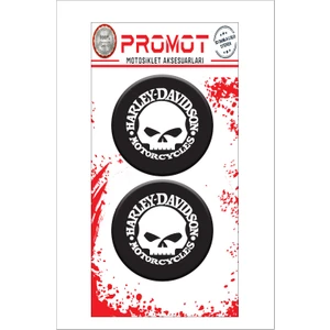 Harley Davıdson 3D Kabartmalı Damla Sticker 5CMX5CM 03