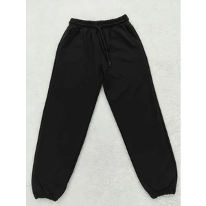 Diz Yapmayan Bağcıklı Pamuklu Unisex Çocuk Eşofman Altı