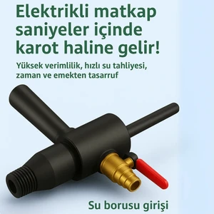 Nr-Spa Sulu Karot Panç Adaptörü Sds Plus