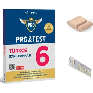 6. Sınıf Protest Türkçe Soru Bankası 2026 Yeni Müfredat + Telefon Tutucu + Çözüm Ayracı