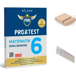 6. Sınıf Protest Matematik Soru Bankası 2026 Yeni Müfredat + Telefon Tutucu + Çözüm Ayracı
