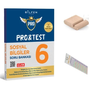 6. Sınıf Protest Sosyal Bilgiler Soru Bankası 2026 Yeni Müfredat + Telefon Tutucu + Çözüm Ayracı