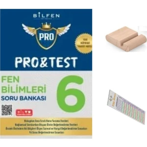 6. Sınıf Protest Fen Bilimleri Soru Bankası 2026 Yeni Müfredat + Telefon Tutucu + Çözüm Ayracı