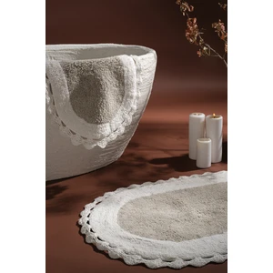 Perla %100 Pamuk 2'li Banyo Paspası Gri 40x60+60x90