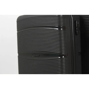 Pp Çizgili Bavul 2'li Set Büyük Boy ve Küçük (Kabin) Boy