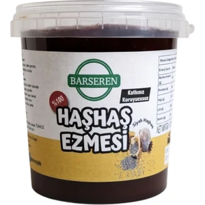Siyah Haşhaş Ezmesi 1kg %100 Yerli