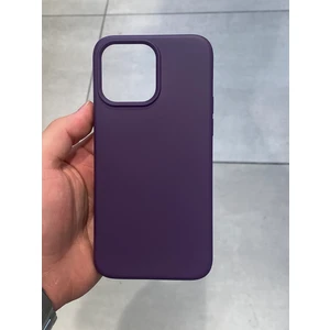 Mee Kılıf Apple iPhone 14 Pro Max Uyumlu Içi Kadife Silikon Lansman Kılıf