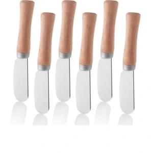 Bambu Saplı Tereyağ Bıçağı 6lı ROYALEKS-BŞSTB06