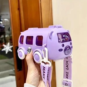 Tatlı Sebep Ayıcık Matara Askılı Otobüs Suluk 500 Ml.