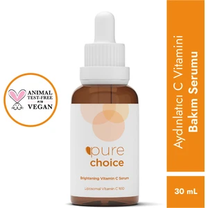 Pure Choice C Vitamini Serumu 30 Ml (Liposomal Vitamin C%10 + Niacinamide %10)