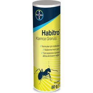 Habitro Karınca Granülü - Karıncalara Karşı Etkili Şekerli Yem, 80 gr