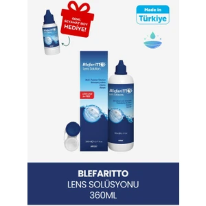 360 ml Lens Solüsyonu Çanta Boy 60 ml Çanta Boy Hediye Son Kullanım Tarihi: 01.2027