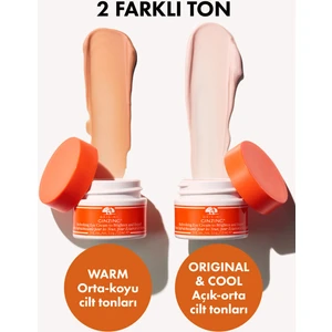 C Vitamini Ve Niasinamidli Göz Kremi 15 ml – Koyu Halkaları Ve Şişlikleri Azaltan Aydınlatıcı Nemlendirici - Warm Tonu