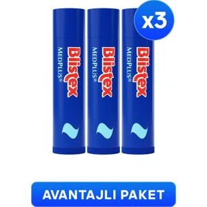 Kuruyan Ve Çatlayan Dudaklara Yoğun Bakım Medplus Stick 4,25 G x3