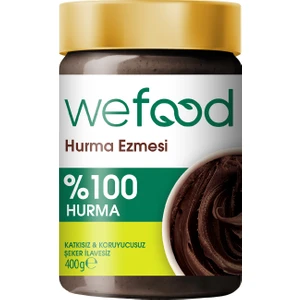 %100 Sade Hurma Ezmesi 400 gr (Hurma Püresi, Hurma Dolgusu) 8683347031160