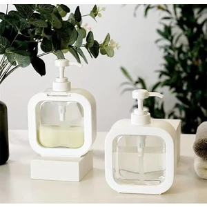 Tezgah Üstü Dikdörtgen Banyo Mutfak Sıvı Sabunluk Banyo Mutfak Bulaşık Lavabo Deterjanlık 1 Adet