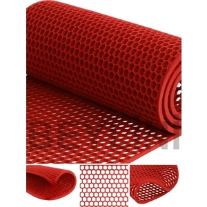 Bal Petek Pvc Paspas Islak Zeminlerde Kaydırmaz Iç Dış Mekan Banyo Duş Lavabo Havuz Kenarı Halısı