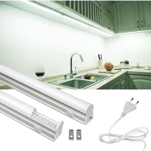 30 cm Beyaz LED Bant Armatür Floresan Aç Kapa Butonlu ve Fişli SB-6527