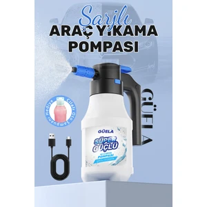 Yeni Model Şarjlı Otomatik Yüksek Basınçlı Oto Araba Yıkama ve Temizleme Köpük Püskürtücü Araç Yıkama El Pompası