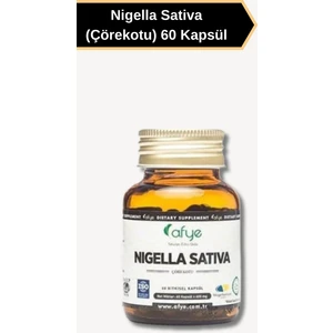 Nigella Sativa (Çörek Otu 600MG). 60 Kapsül