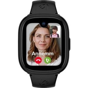 Watch 5 Plus Akıllı Çocuk Saati - Görüntülü Arama, Gps, Sos, Sağlık Takibi, Güvenli Alan Siyah