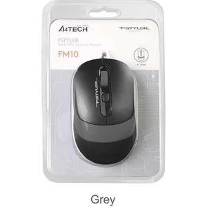 FM10 USB 1600DPI Siyah - Gri Mouse