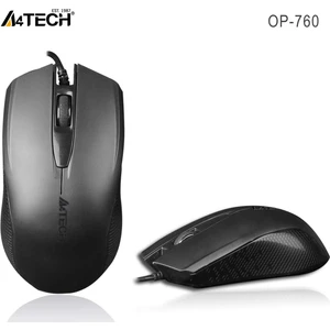A4 Tech OP-760 USB 1000DPI Siyah Mouse