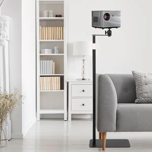 Ayarlanabilir Projektör Standı – 360° Döner Başlık, 90–126 cm Teleskopik Yükseklik, Alüminyum Alaşım Dayanıklı Zemin Sehpası, 5 kg Taşıma Kapasiteli, Kaymaz Tabanlı Tripod TY06