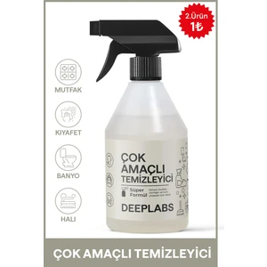 Deep Labs Tüm Yüzeyler Için Ultra Güçlü Temizleyici, Leke Çıkarıcı Formül