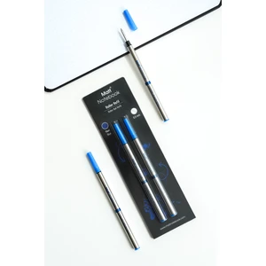 Matt Notebook 2'li Roller Kalem Refil Yedeği 0.5 mm Mavi R05
