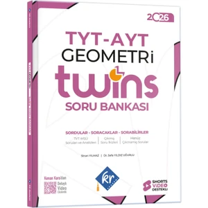 Tyt - Ayt Twins Geometri Soru Bankası Kr Akademi Yayınları