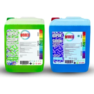 Bahar Ferahlığı & Okyanus Köpük Sabun 5 Lt X2 – Karışık Ikili Ekonomik Paket 10 Lt, Ferah ve Cilt Dostu Temizlik