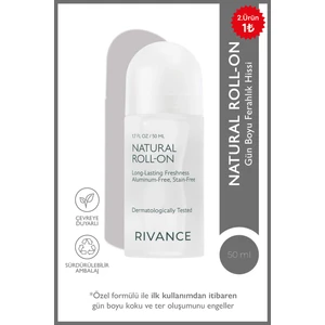 Roll-On Doğal Kokusuz Unisex 50 ml Pudrasız Alüminyum İçermeyen Dermatolojik Onaylı