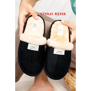 Içi Kürklü Ev Terliği Çeyiz Bohça Terliği Misafir Terliği Hafif Sesiz Taban