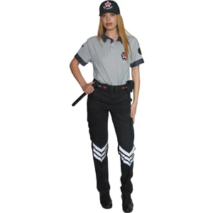 Likralı Kadın Güvenlik Pantolonu