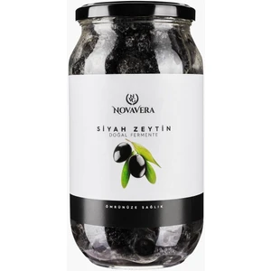 Gemlik Natürel Fermente Siyah Zeytin Xl 1 Lt