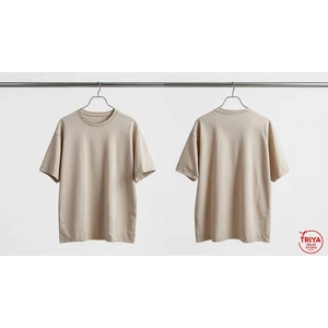 Triya Wear Studio Erkek Oversıze Siyah T-Shırt